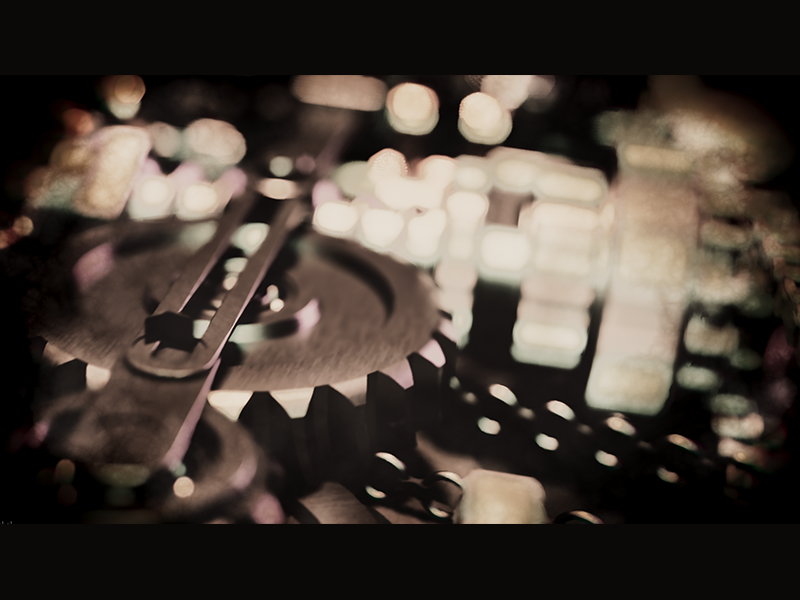 Machine Gears from Old Time Machine Clock music video