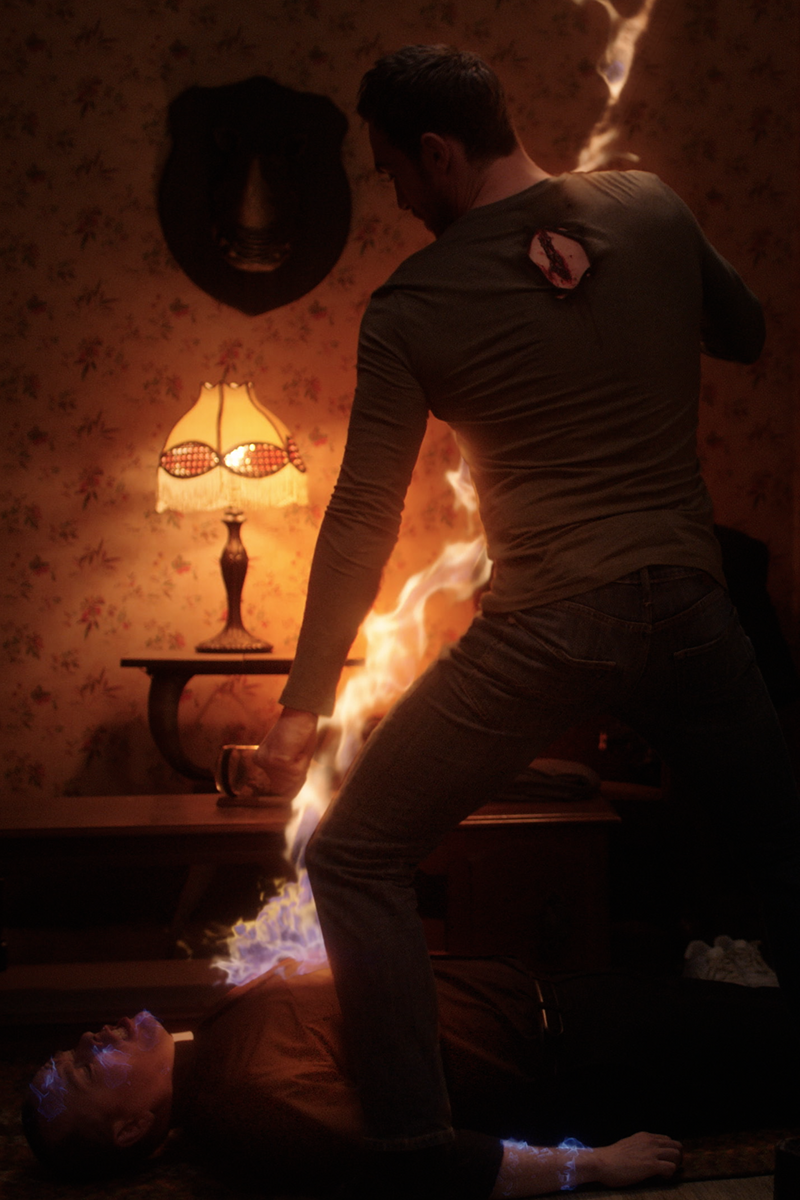 The Flaming Trident from Hellstrom Season 1