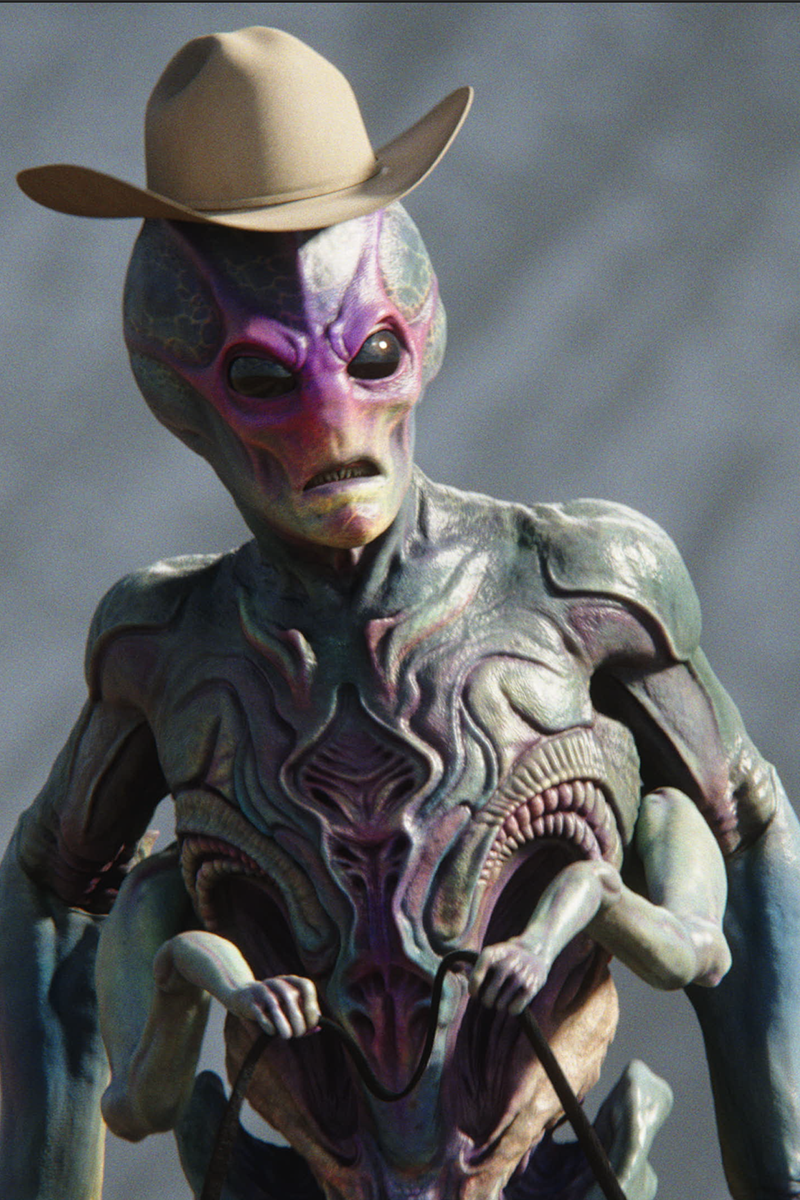 Harry the Alien from Resident Alien Seasons 1 & 2