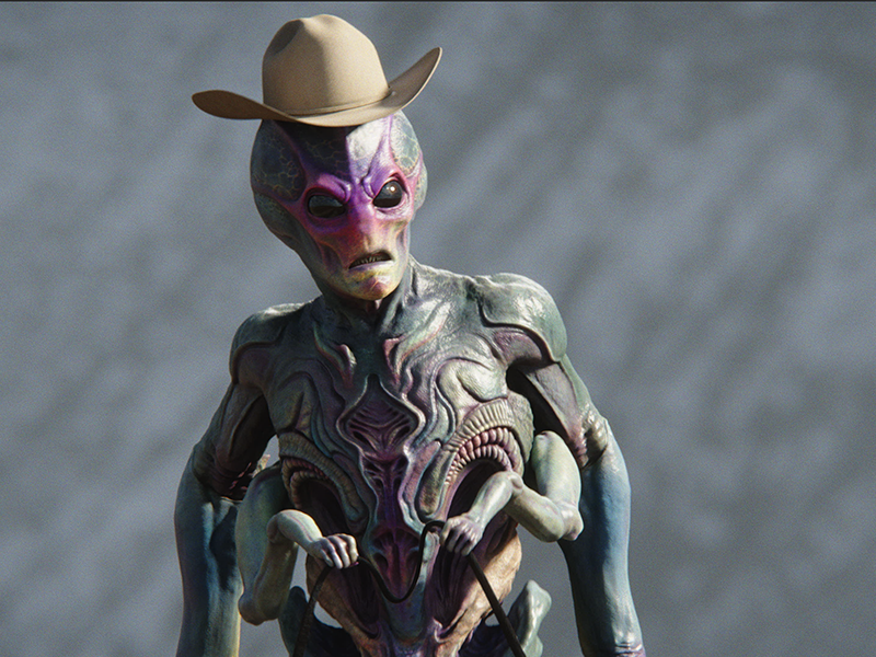Harry the Alien from Resident Alien Seasons 1 & 2