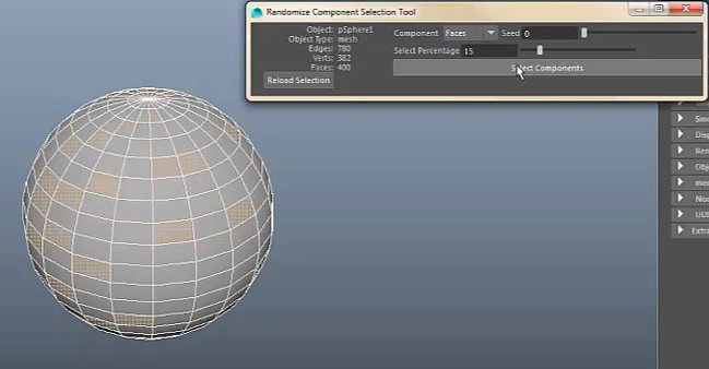 Select Randomized Components