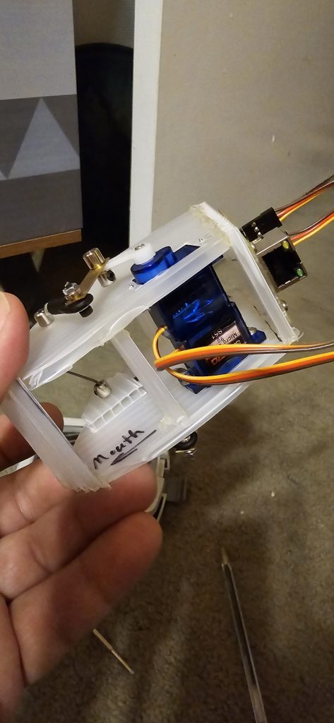 Servo armature build